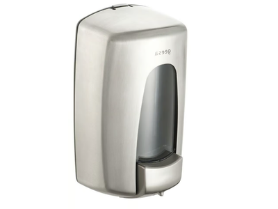 PUBLIC AREA - Wall-mounted stainless steel Soap dispenser _ coram