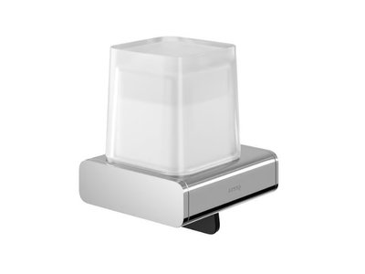 SHIFT CHROME - Wall-mounted metal Bathroom soap dispenser _ coram