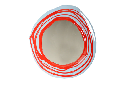 ROUND MIRROR - Round framed wall-mounted resin mirror _ corsi design