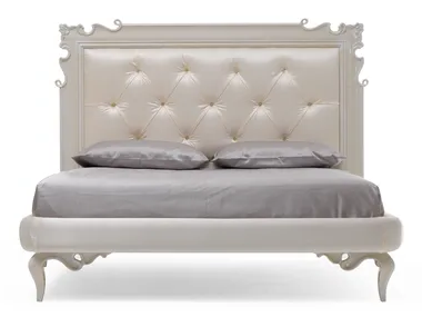 JULIETTE - Double bed with tufted headboard _ CorteZari