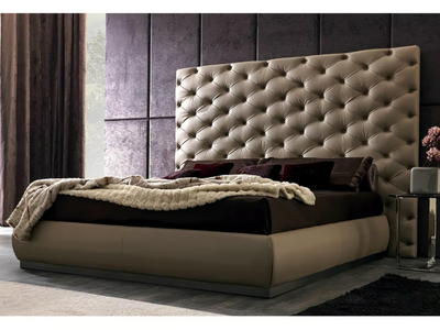 RICHARD - Double bed with tufted headboard _ CorteZari