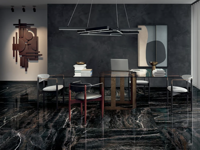 ALLURE - OROBICO - Laminated stoneware wall/floor tiles with marble effect _ COTTO D'ESTE