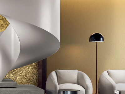WONDERWALL - GOLDEN SLAB - Indoor porcelain stoneware wall tiles _ COTTO D'ESTE
