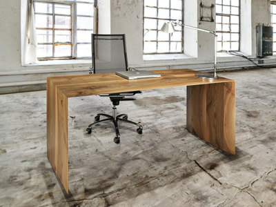 07 - Rectangular multi-layer wood writing desk _ CP Parquet