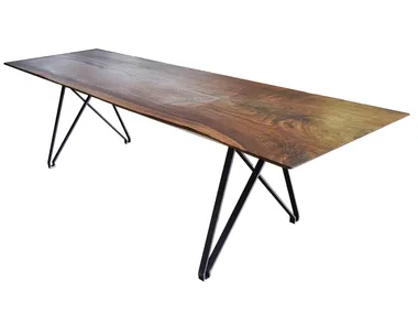 09 - Rectangular walnut table _ CP Parquet