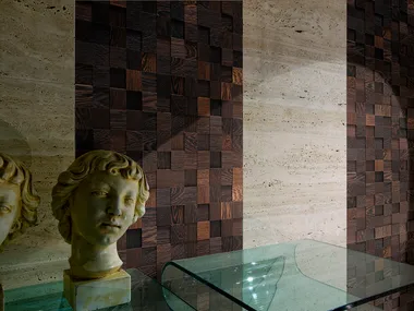 ANTICO ASOLO MOSAICI - Wenge 3D Wall Mosaic _ CP Parquet