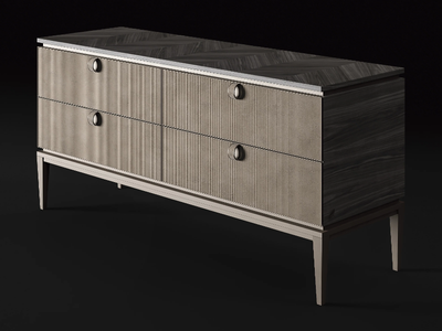 DRAGONFLY - Nabuk and wooden chest of drawers _ CPRN HOMOOD