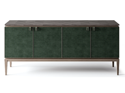 DRAGONFLY - Wood veneer and nabuk sideboard _ CPRN HOMOOD