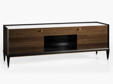 ECLIPSE - Marble and wooden TV cabinet _ CPRN HOMOOD