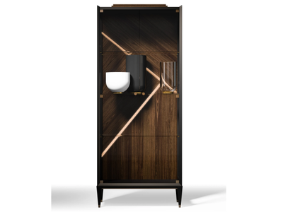 ECLIPSE - Wood and glass display cabinet _ CPRN HOMOOD