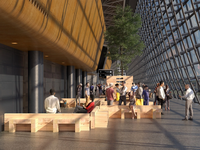 CRAFTWAND® - Public space bench system _ CRAFTWAND