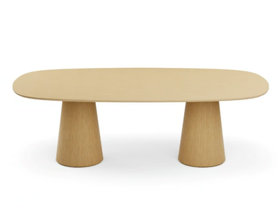 INOKO 240 - Oval wooden table _ Crassevig