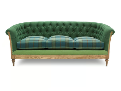 CLASS ESSENCE - 3 seater tufted fabric sofa _ Crearte Collections