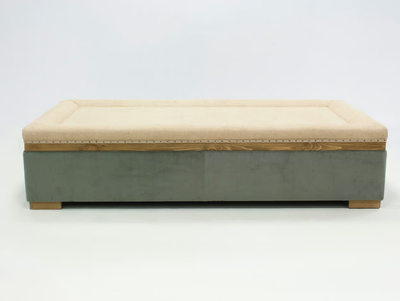 MARION ESSENCE - Low rectangular fabric coffee table _ Crearte Collections