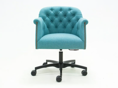 PARIS ORIGINS - Height-adjustable fabric executive chair with 5-spoke base with armrests _ Crearte Collections
