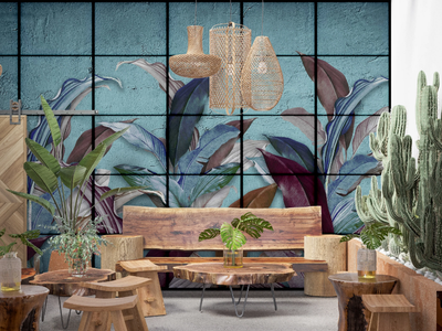 CESAR - Tropical wallpaper _ creativespace