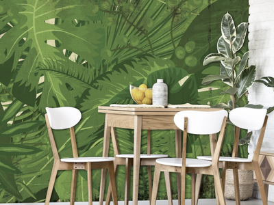 MIX - Washable Tropical wallpaper _ creativespace