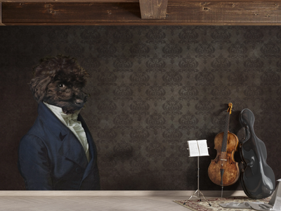 PEDRO - Damask nonwoven wallpaper _ creativespace