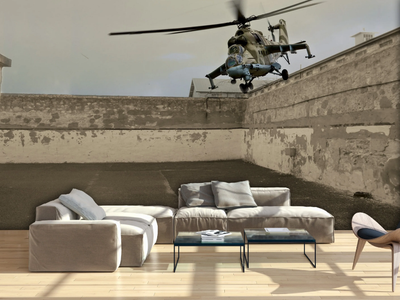 SAFE - Washable trompe l'oeil nonwoven wallpaper _ creativespace