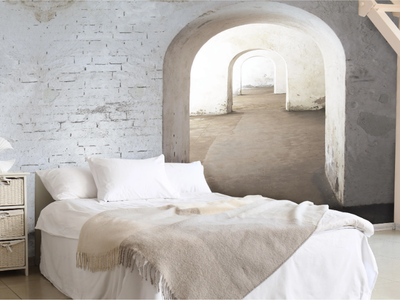WHERE 2 - Washable trompe l'oeil nonwoven wallpaper _ creativespace
