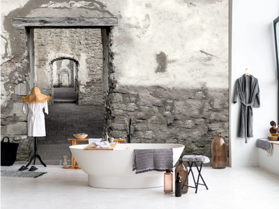WHERE - Washable trompe l'oeil nonwoven wallpaper _ creativespace