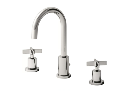 CROSS ROAD CRICR205 - 3 hole countertop washbasin mixer _ CRISTINA Rubinetterie