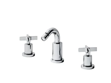 CROSS ROAD CRICR331 - Countertop 3 hole bidet mixer _ CRISTINA Rubinetterie