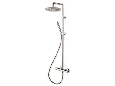 PROFILO CRIPF486 - Wall-mounted shower panel with hand shower _ CRISTINA Rubinetterie