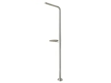 SX CRISX506 - Floor standing stainless steel shower panel _ CRISTINA Rubinetterie