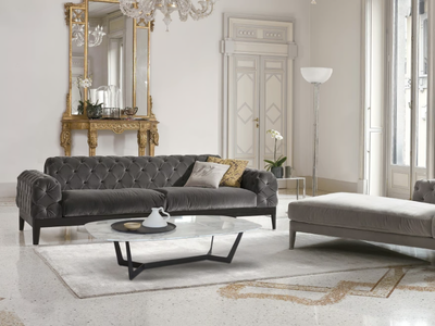 ELLIOT - Tufted fabric sofa _ CTS SALOTTI