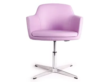ANEMONE - With 4-spoke base chair with armrests _ CUF Milano