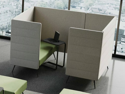 DIVA - Fabric office booth _ CUF Milano