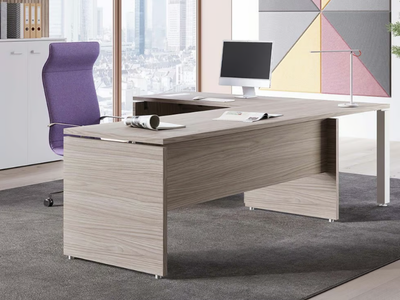 ENNEPI - L-shaped office desk _ CUF Milano