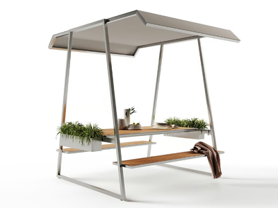 FUSION OUTDOOR - Outdoor workstation _ CUF Milano