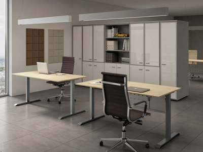 ISOLA - Rectangular office desk _ CUF Milano