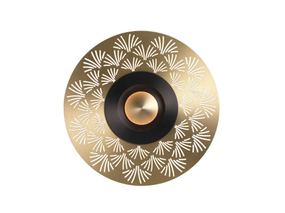 EARTH PALM - LED brass wall light _ CVL Luminaires