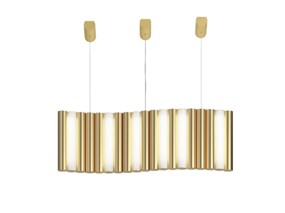 GAMMA L19 - LED brass pendant lamp _ CVL Luminaires