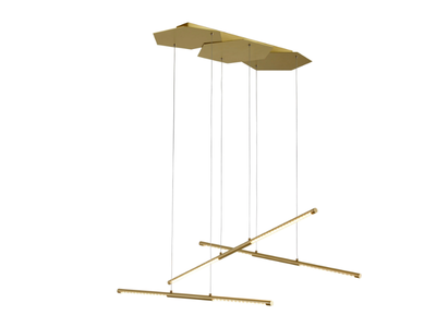 LINK - LED brass pendant lamp _ CVL Luminaires