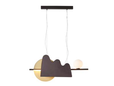 NACHO 750 - LED brass pendant lamp _ CVL Luminaires