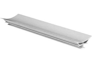 WHITE "MAGNUM" HYGIENICAL PROFILE - Flooring profile _ Dakota
