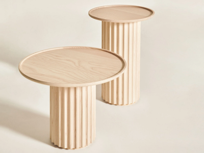CAPITELLO - Round ash coffee table _ Dale Italia