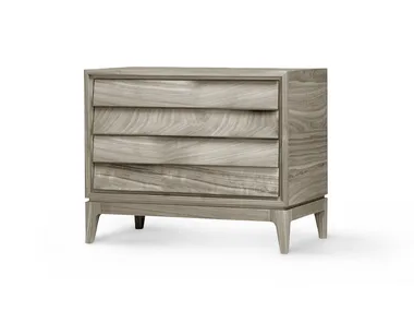 LILIALE M-643 - Solid wood bedside table with drawers _ Dale Italia