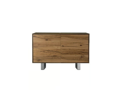 MATERIA - Solid wood sideboard with doors _ Dale Italia