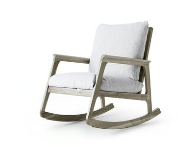 MOMENTO T-602 - Rocking armchair with armrests _ Dale Italia