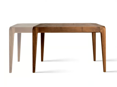 SENTIERO B-151 - Extending square solid wood dining table _ Dale Italia