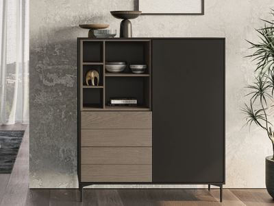 CODE - Modular wooden highboard _ Dall'Agnese