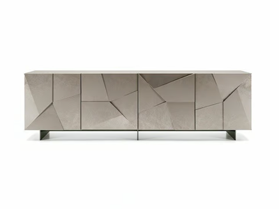 CONCRETE - Wooden sideboard with doors _ Dall'Agnese