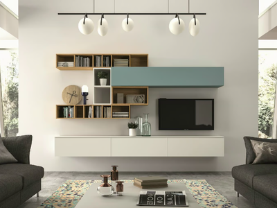 SLIM 100 - Sectional storage wall _ Dall'Agnese