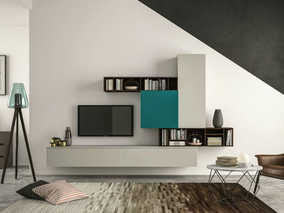 SLIM 101 - Sectional storage wall _ Dall'Agnese
