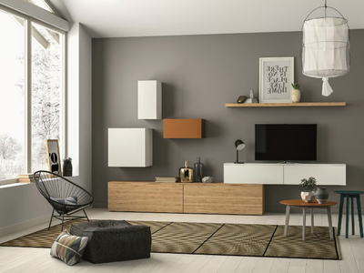 SLIM 102 - Sectional storage wall _ Dall'Agnese